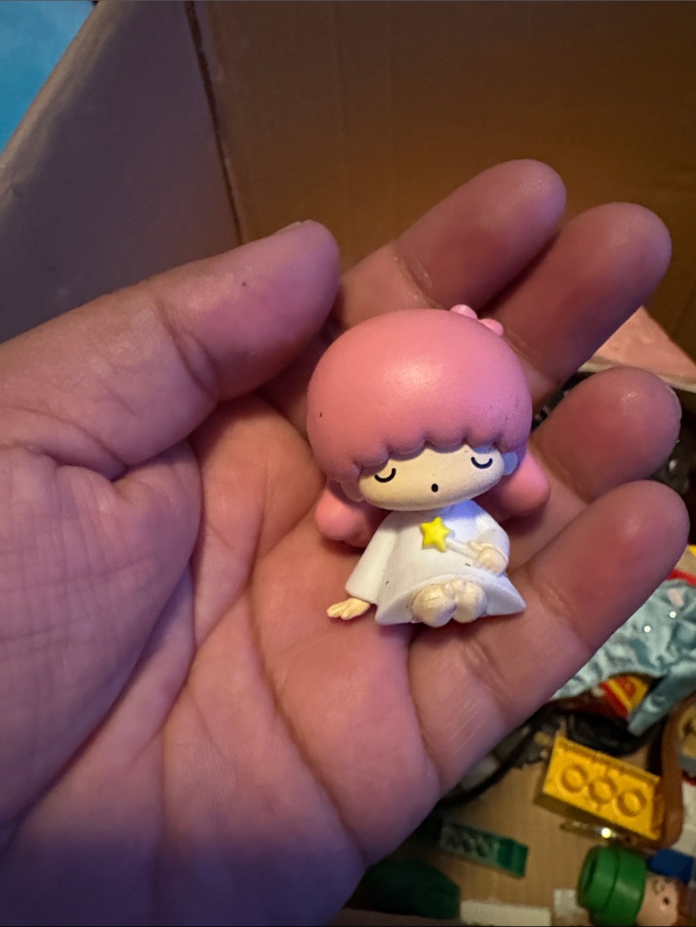 Sanrio Little Twin Stars Lala sleeping figure